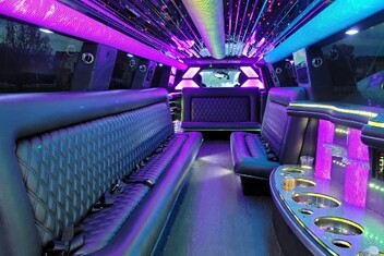 College Station Limo Interior