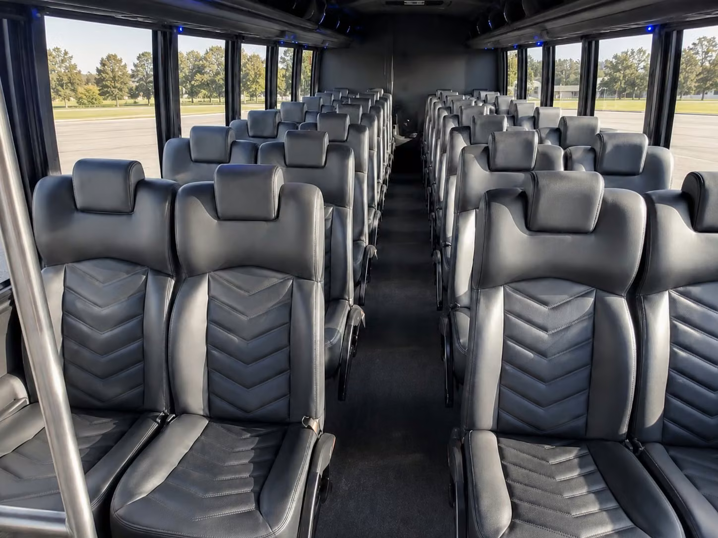 18 passenger minibus inside