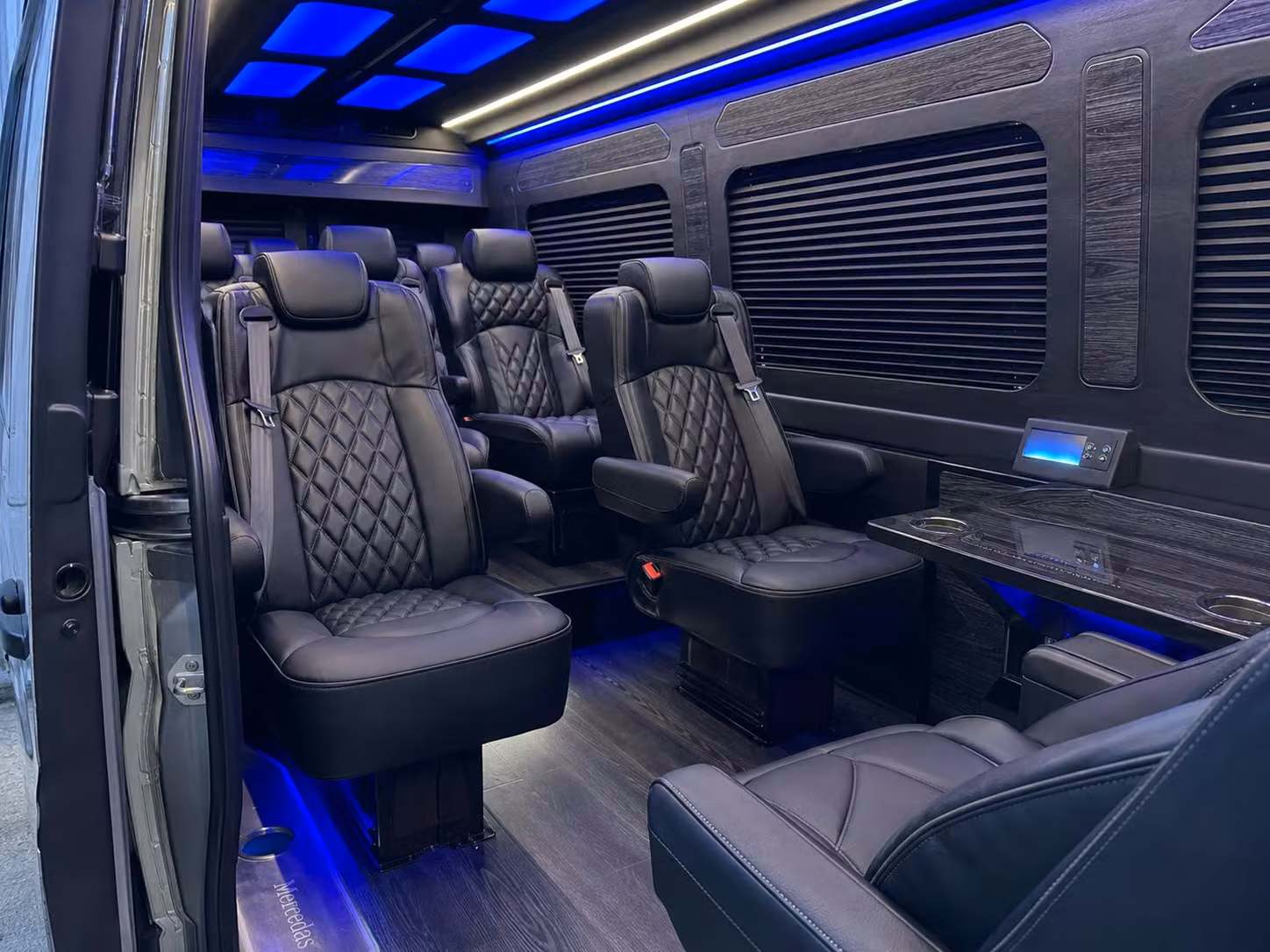 sprinter van transportation for groups and events across college station