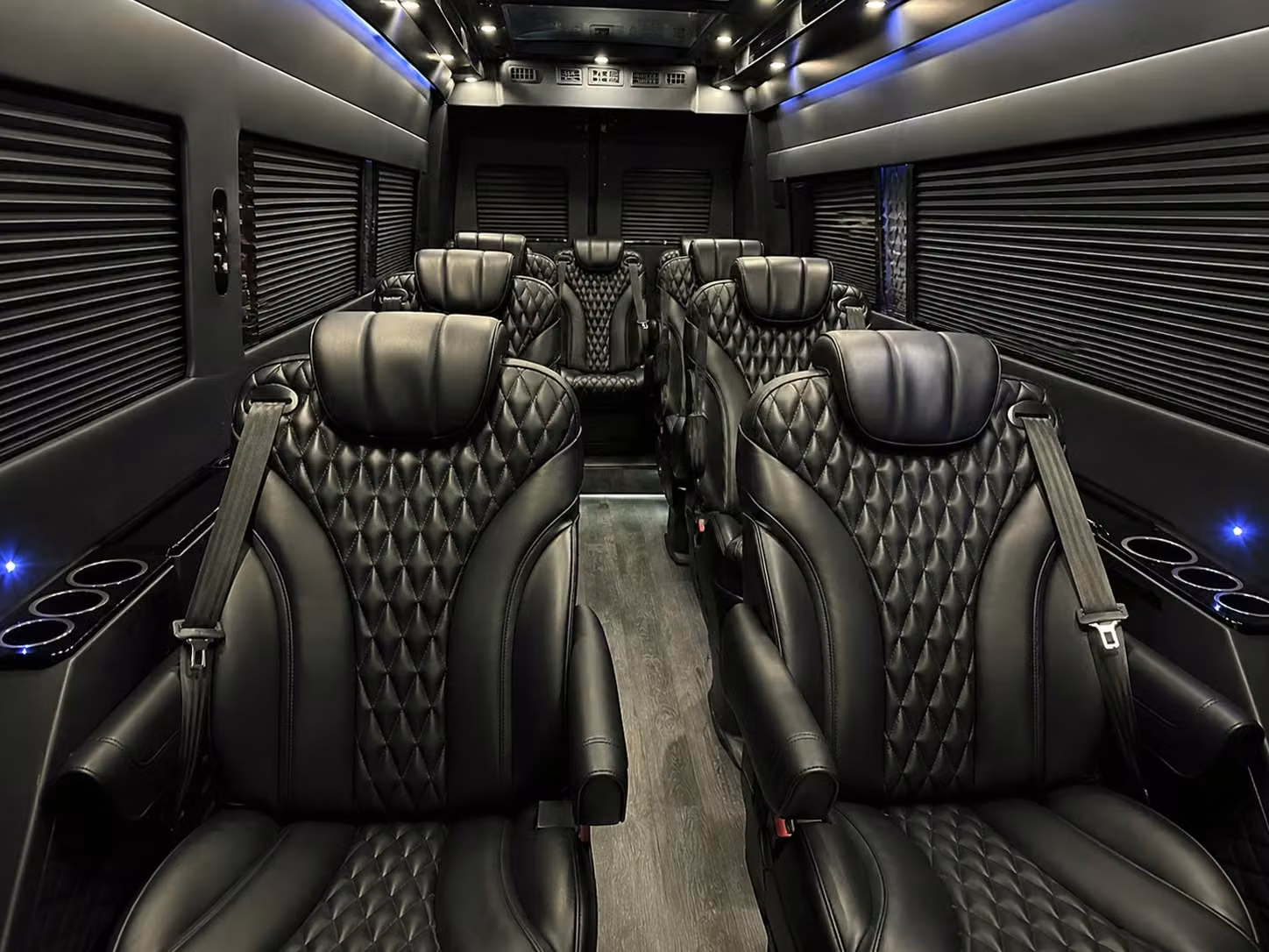 sprinter van with driver interior